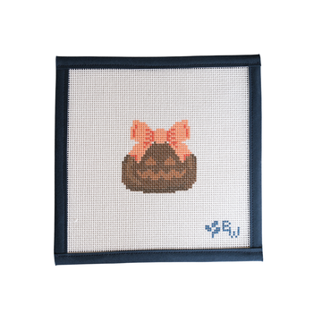 Peanut Butter Pumpkin with Bow