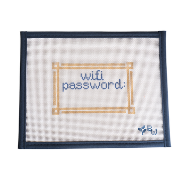 Wifi Pasword Sign - Greek Key