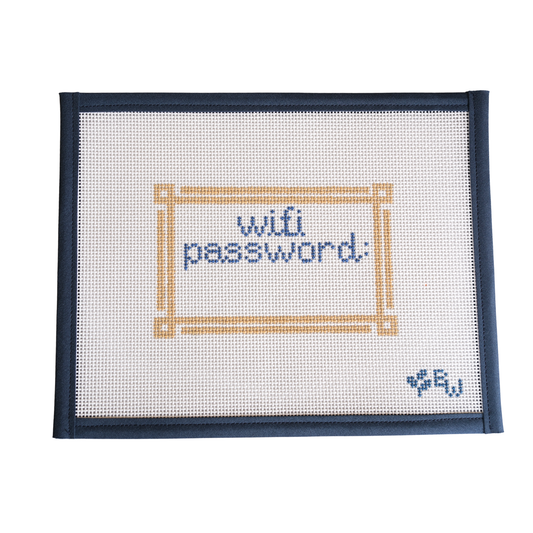 Wifi Pasword Sign - Greek Key