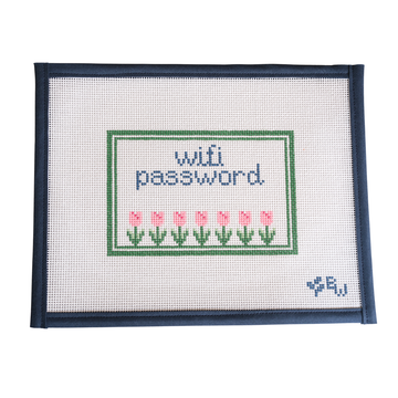 Wifi Password Sign - Tulips