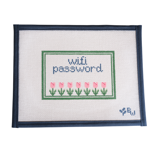 Wifi Password Sign - Tulips