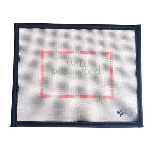 Wifi Password Sign - Bamboo