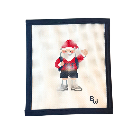 School Days Santa - Custom Canvas